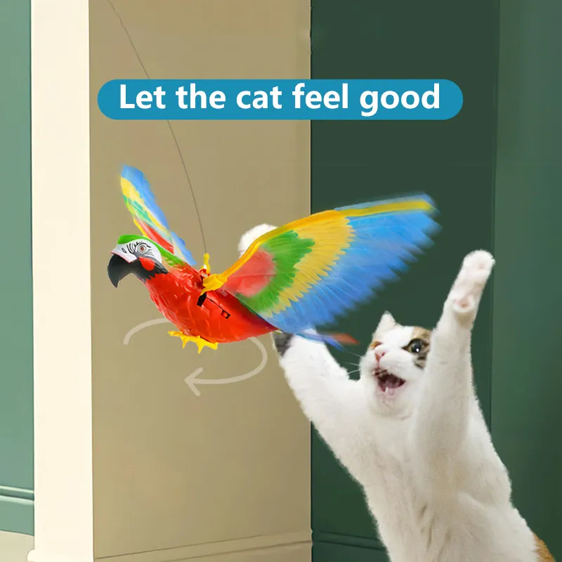 Interactive Flying Bird Cat Toy