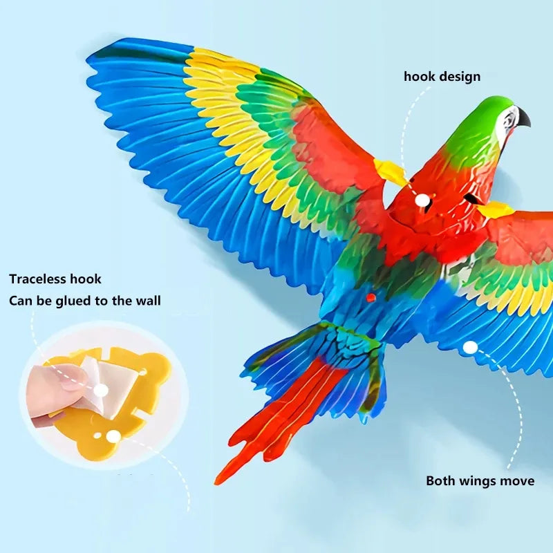 Interactive Flying Bird Cat Toy